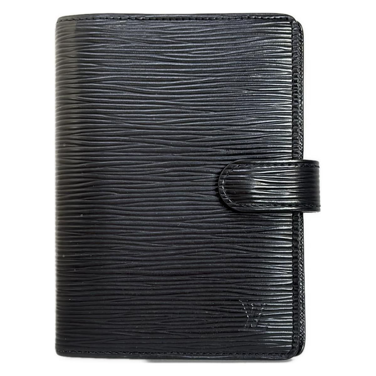 【美品】LOUIS VUITTON　ルイヴィトン　エピ　レザー　手帳　刻印あり LOUIS VUITTON(ルイヴィトン) 手帳 エピ アジェンダPM R20052 ノワール