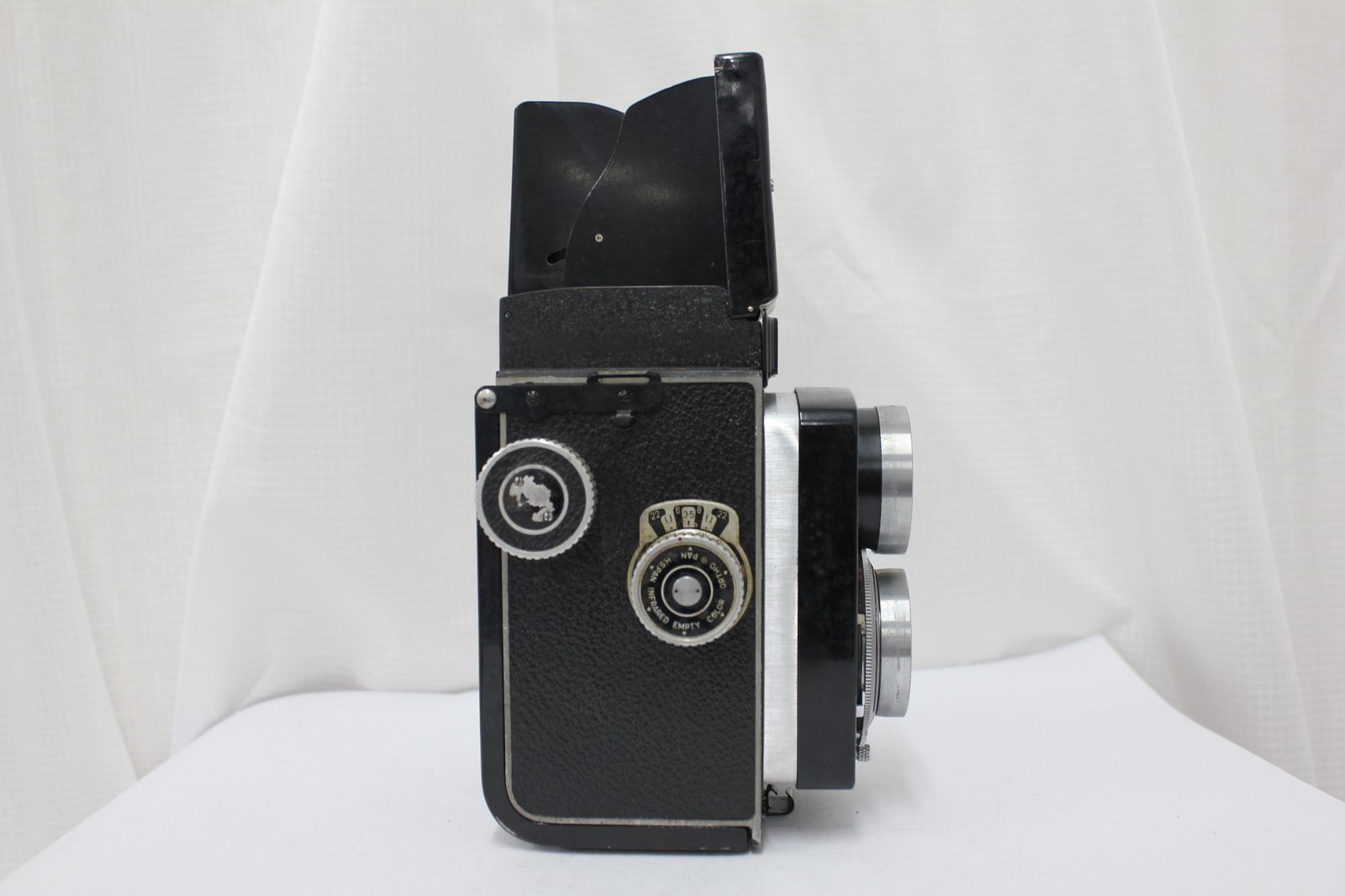 訳あり品】 小西六 KONISHIROKU KONIFLEX Hexanon 85mm F3.5 二眼