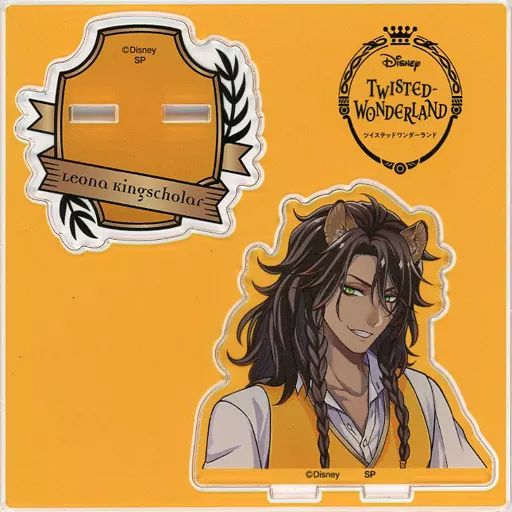 ディズニーツイステ　アクリルスタンドLINEアート　レオナ　25点まとめ売り 中古】アクリルスタンド・アクリルパネル レオナ・キングスカラー
