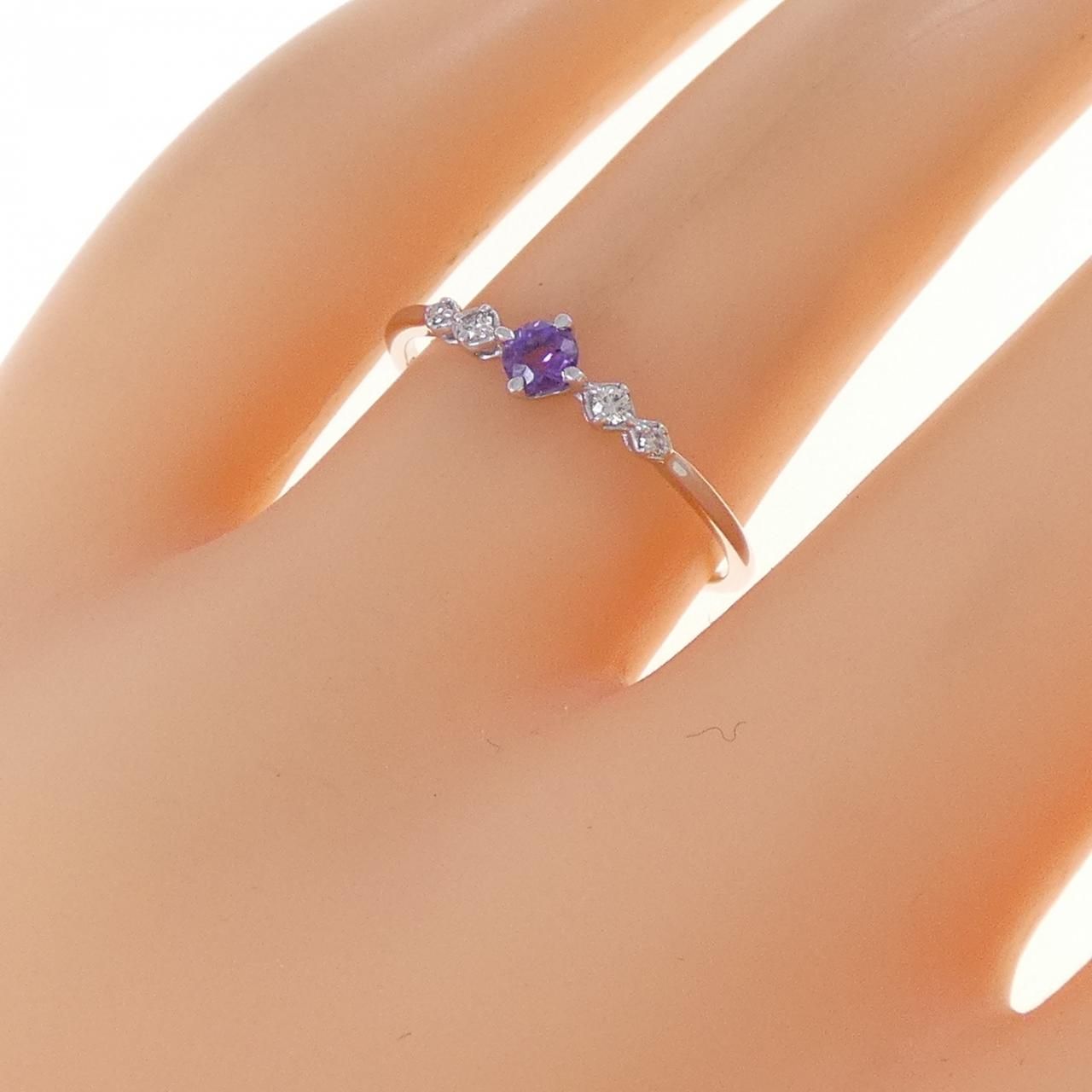 K10WG アメジスト リング - メルカリ