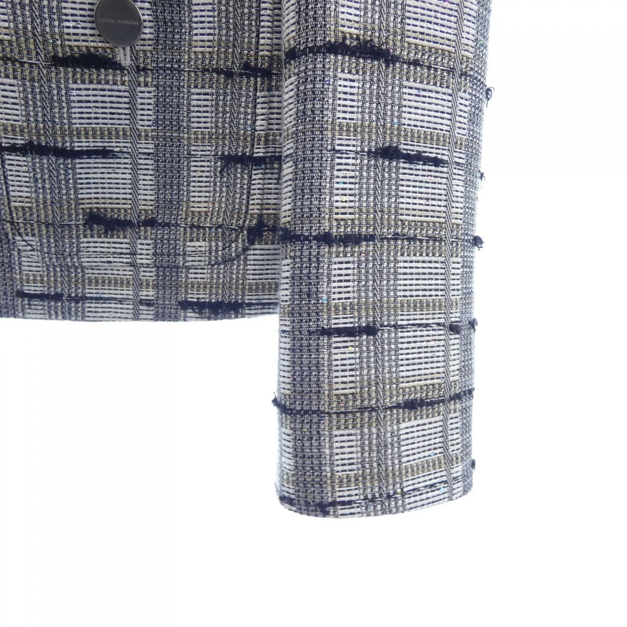 ミラショーン mila schon ノーカラージャケット - メルカリ