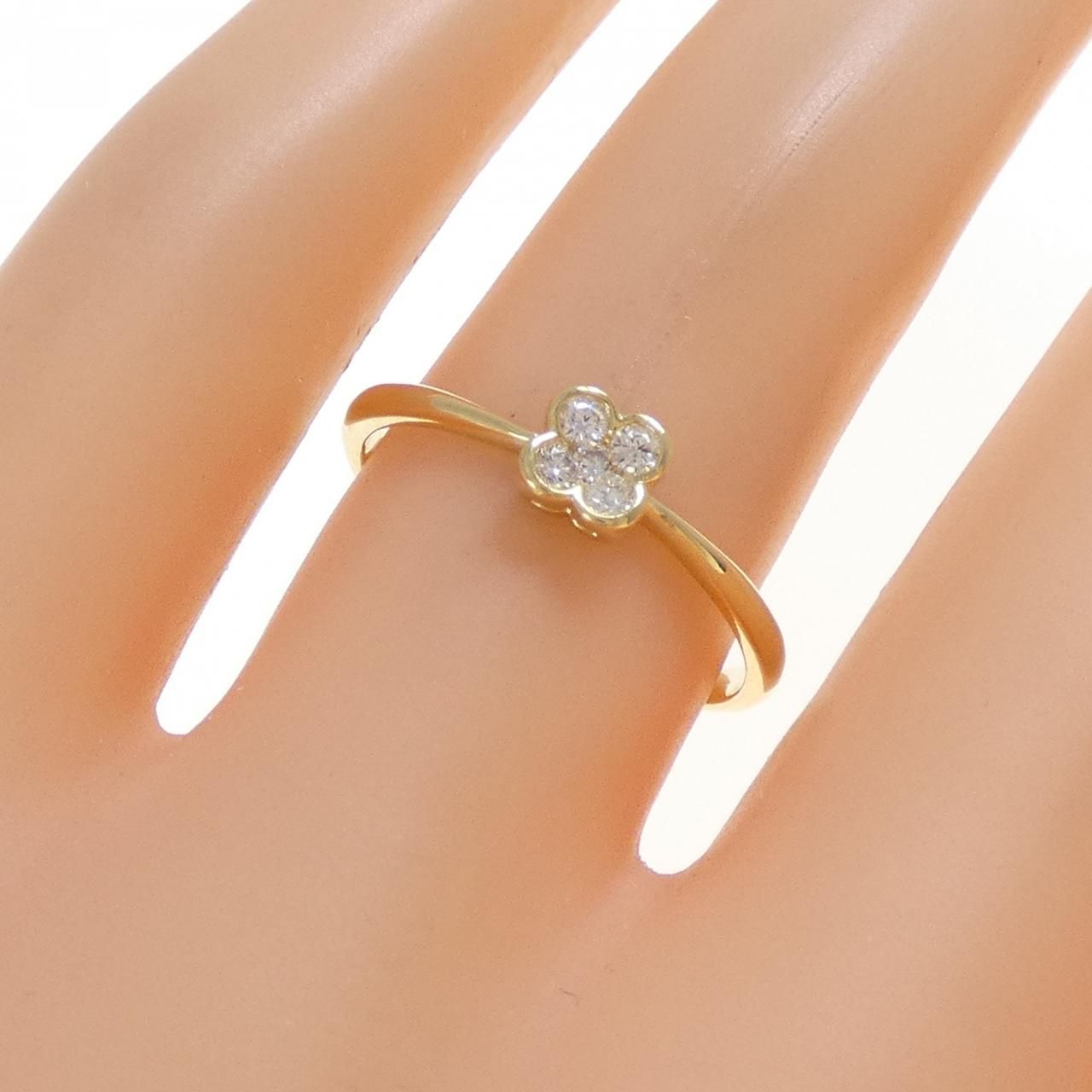 0.25】 ダイヤモンド リング 0.10ct ? フラワー 出品4週目 SELBY