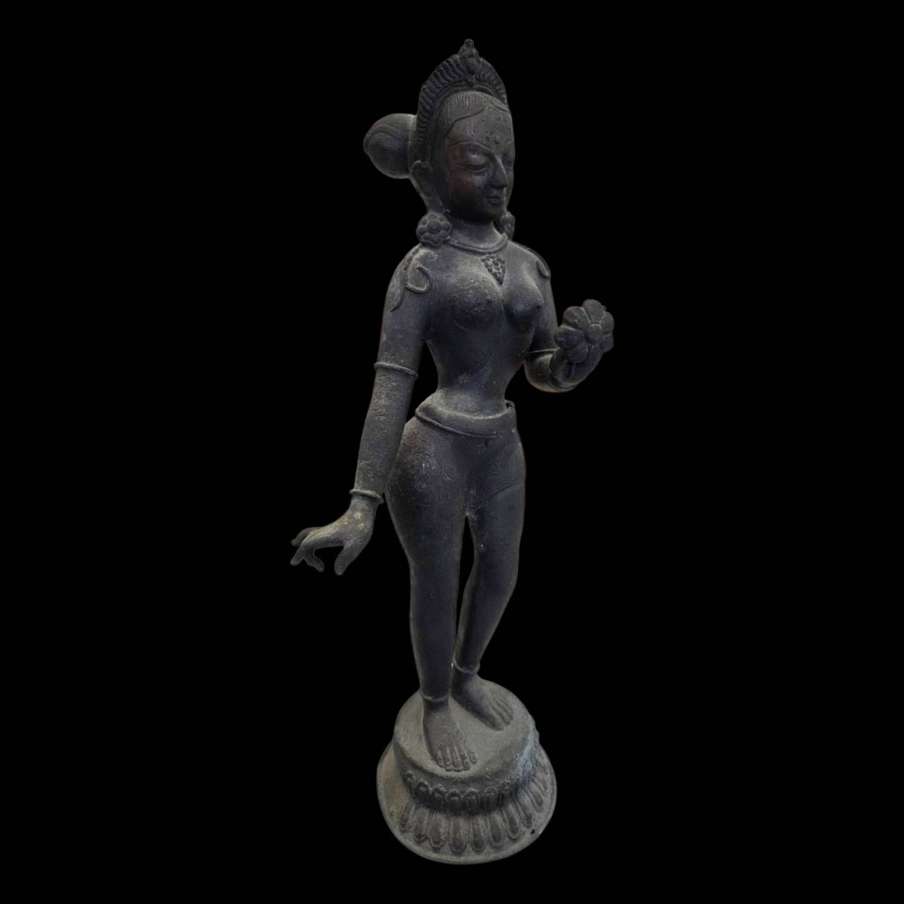 仏教古美術 ヒンドゥー教 ヤクシー像 ブロンズ像 ヤクシニー 仏像 古