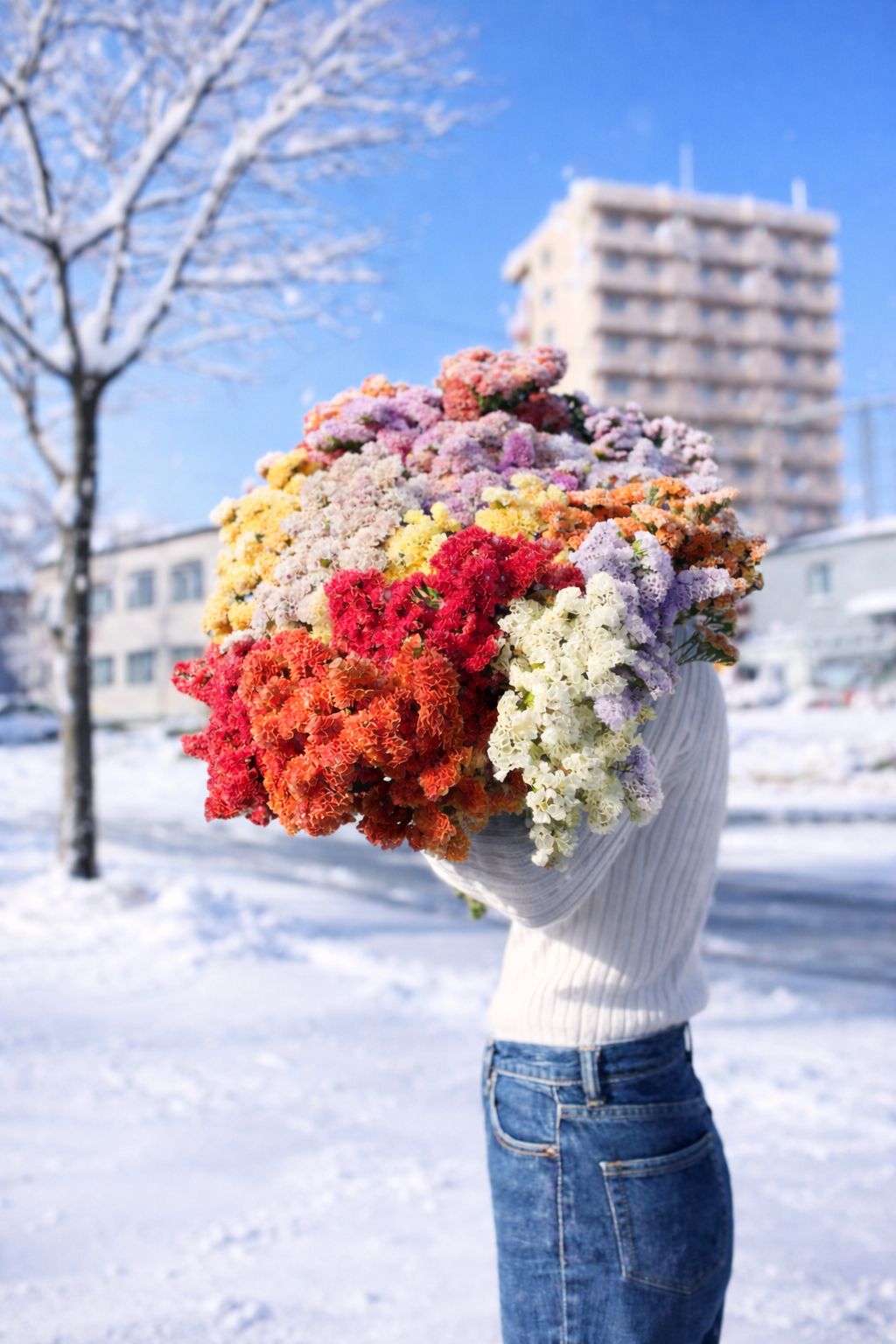 スターチス ニュアンスmix 80→100本増量中 - メルカリ