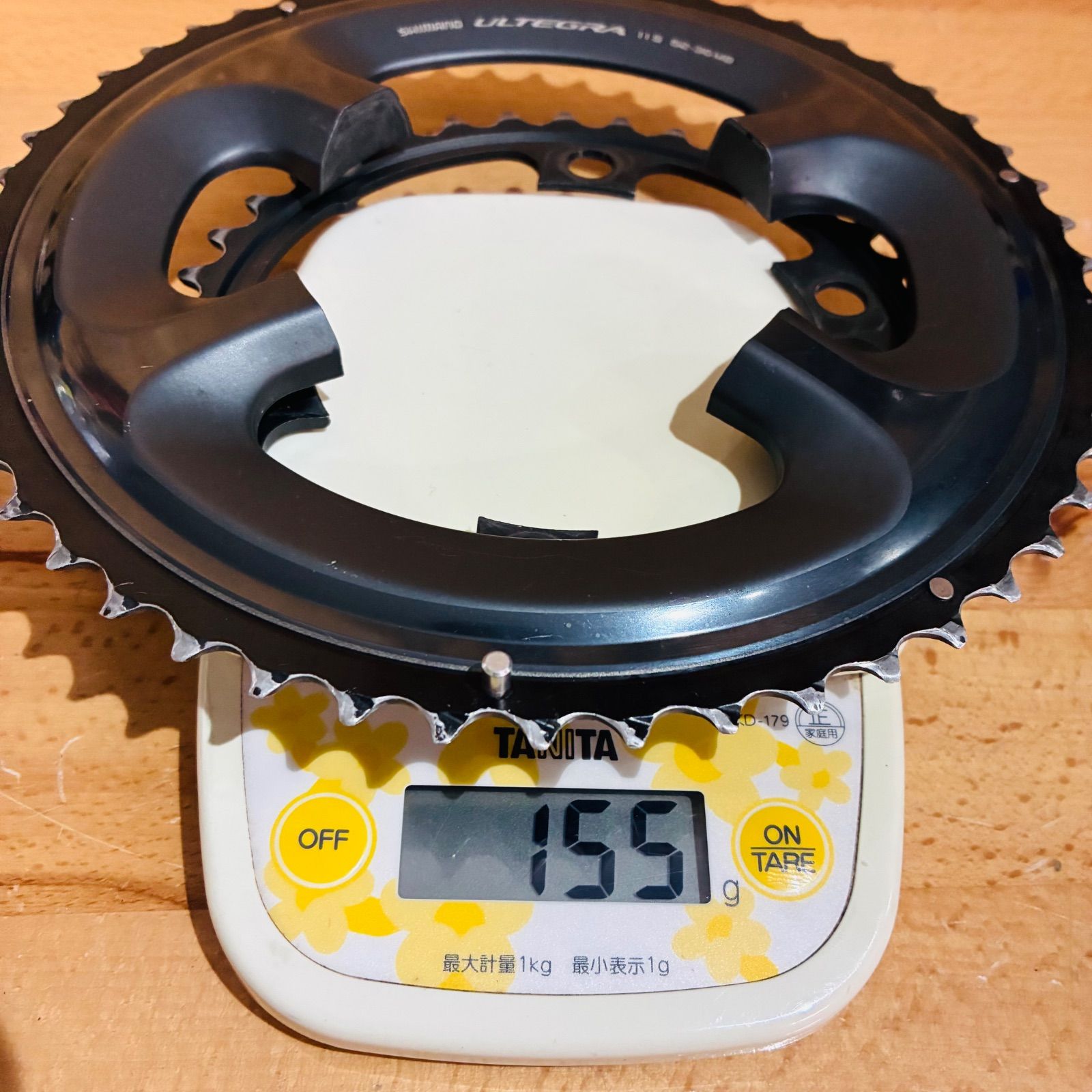 中古品】 シマノ アルテグラ FC-6800 チェーンリング 11s 52-36T