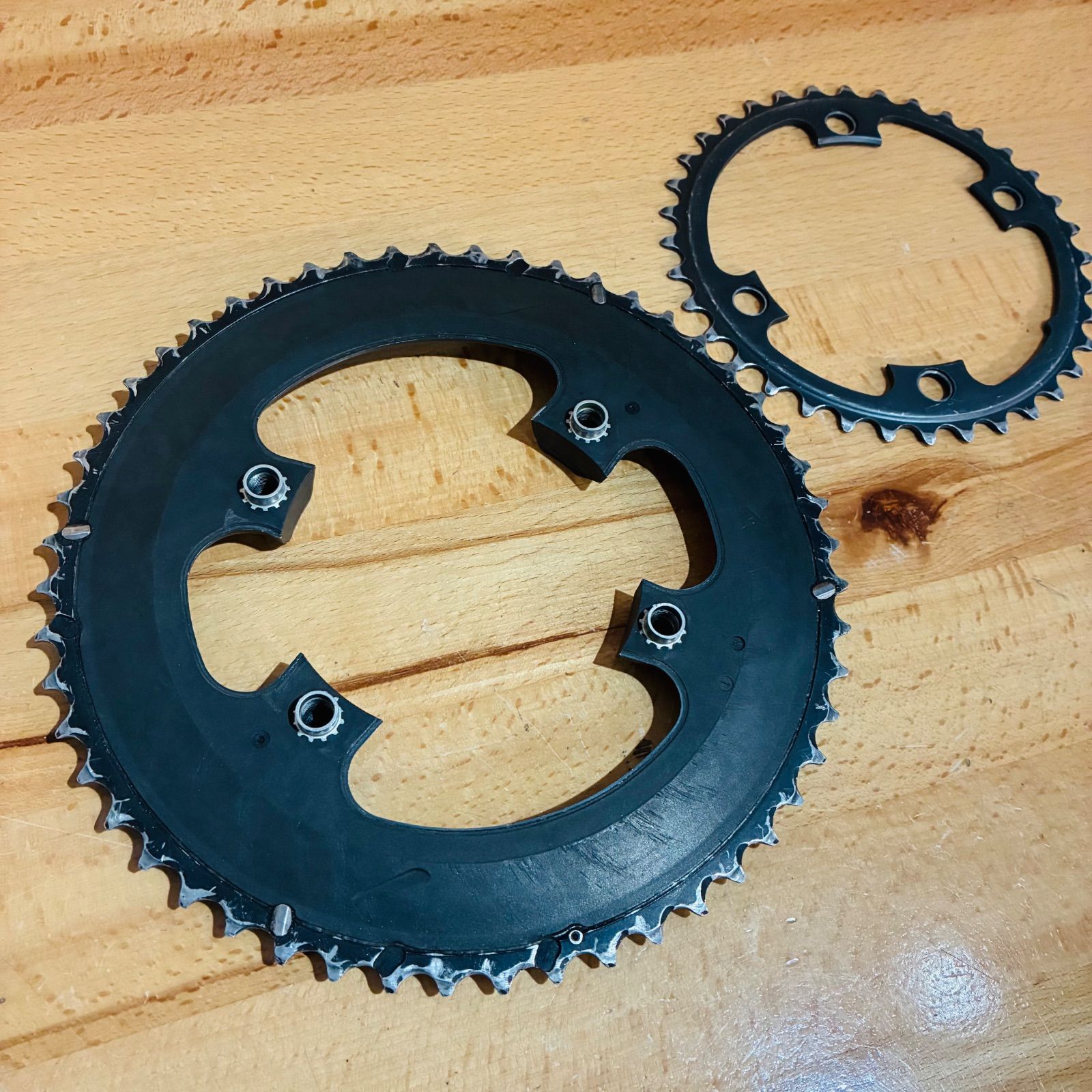 中古品】 シマノ アルテグラ FC-6800 チェーンリング 11s 52-36T