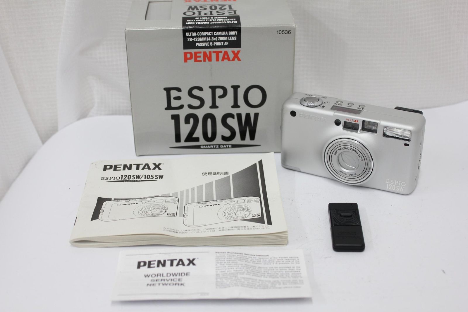 返品保証】 【元箱付き】ペンタックス Pentax ESPIO 120SW 28-120mm