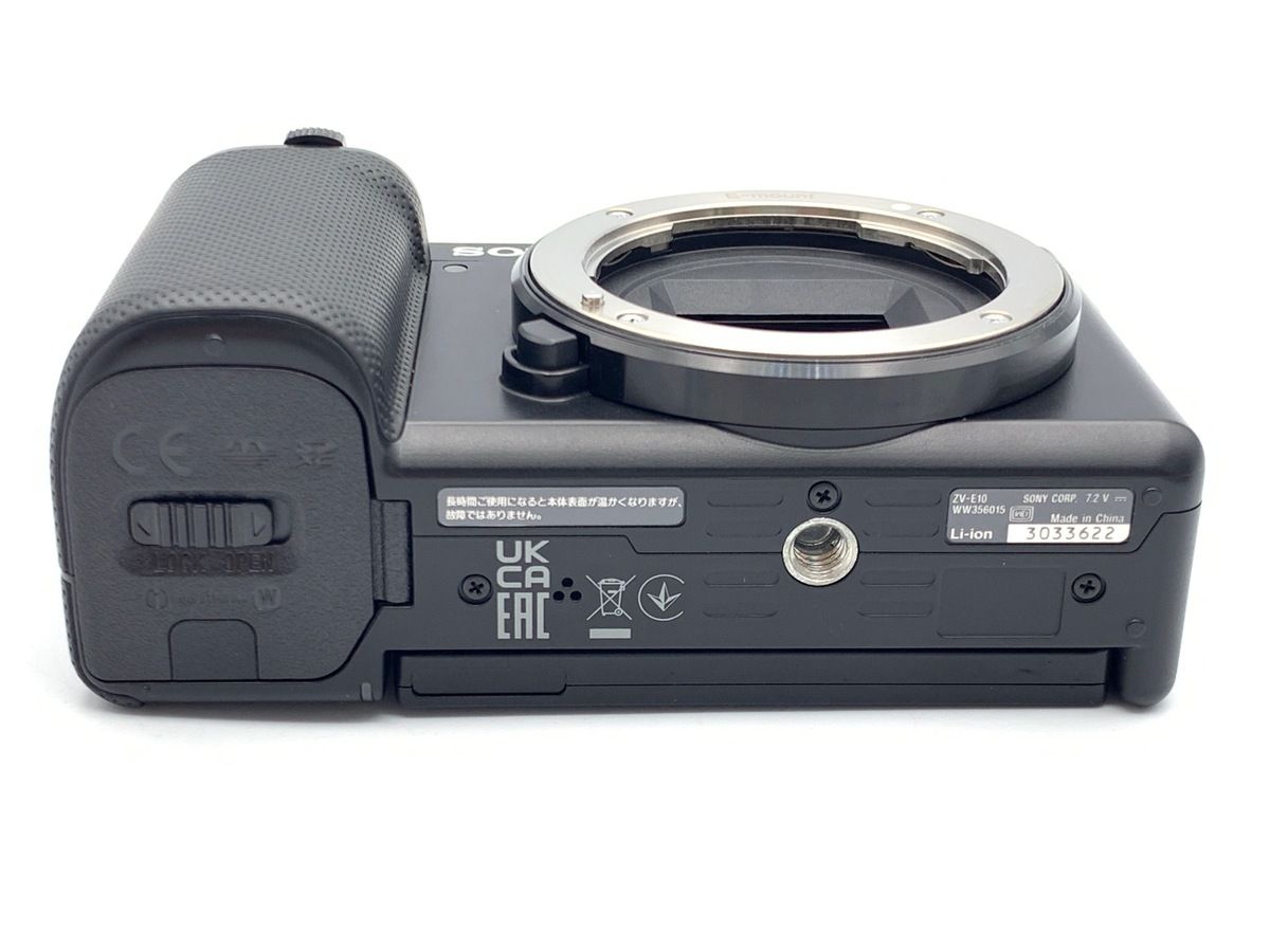 中古】 【美品】 ソニー VLOGCAM ZV-E10 ボディ ブラック - メルカリ