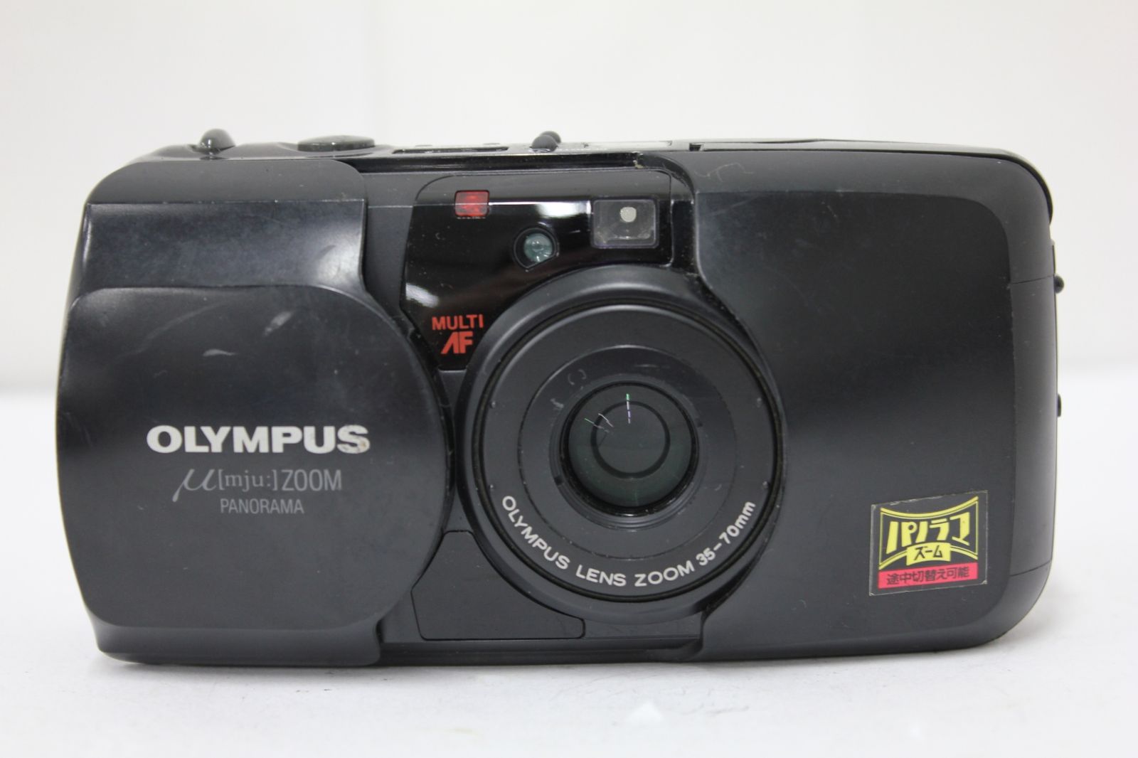 返品保証】 オリンパス Olympus μ ZOOM PANORAMA ブラック 35-70mm