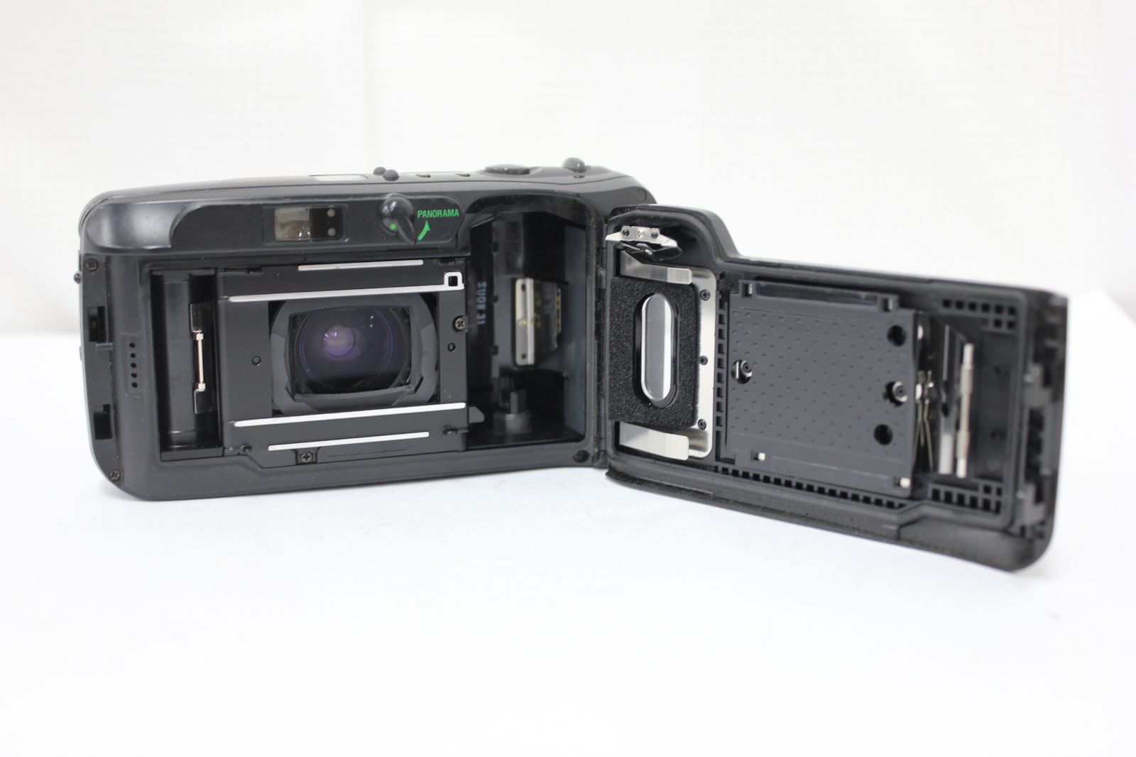 返品保証】 オリンパス Olympus μ ZOOM PANORAMA ブラック 35-70mm