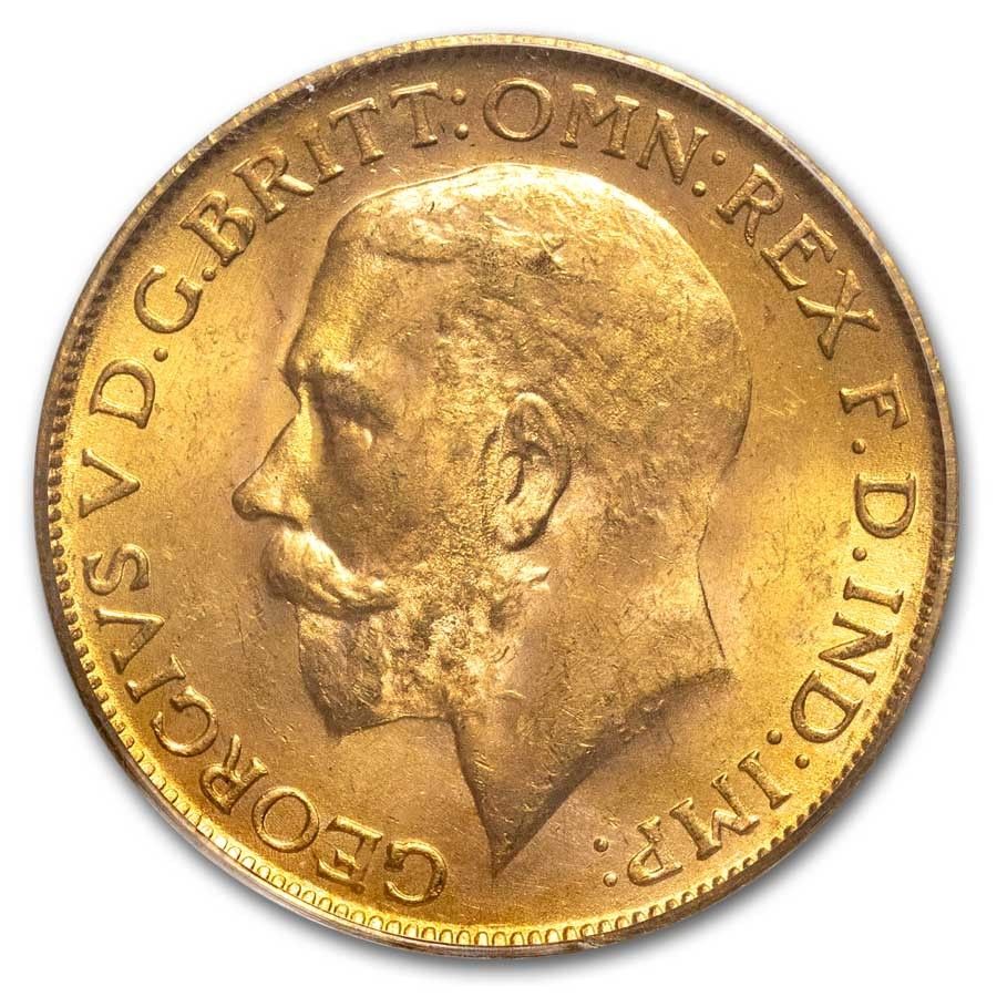 1927年南アフリカ金貨 ジョージ5世 MS-64 PCGS - メルカリ