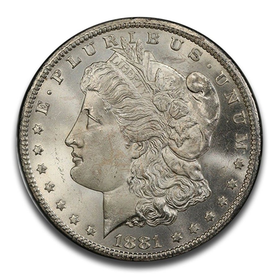 1881-CC モルガン・ダラー MS-66 PCGS CAC - メルカリ