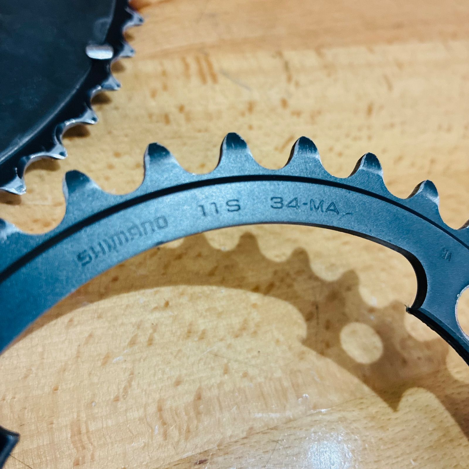 中古品】 シマノ アルテグラ FC-6800 チェーンリング 11s 50-34T