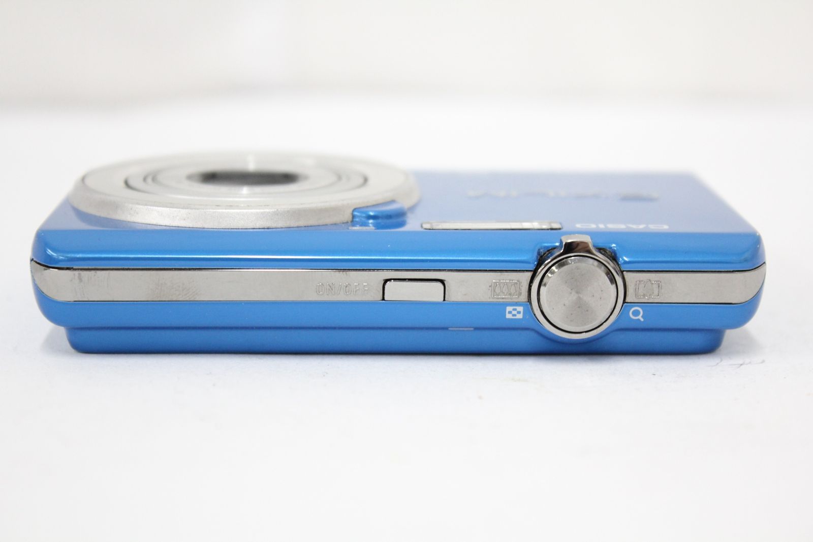 返品保証】 カシオ Casio EXILIM EX-ZS10 ブルー 5x コンパクト