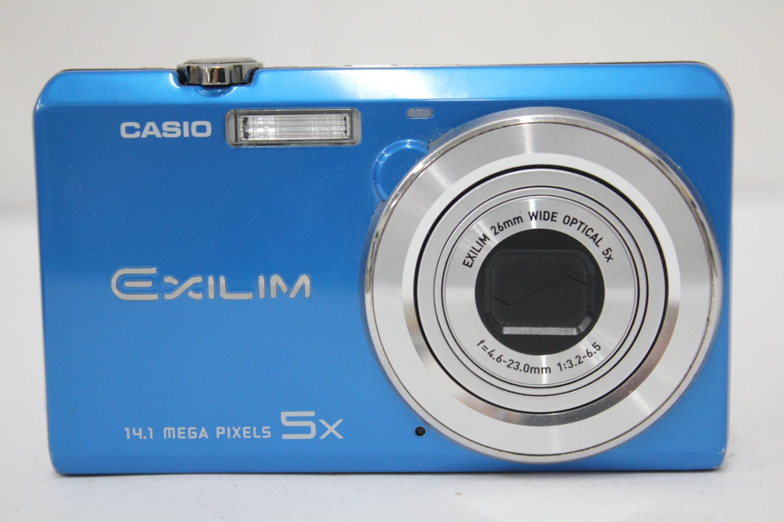 返品保証】 カシオ Casio EXILIM EX-ZS10 ブルー 5x コンパクト