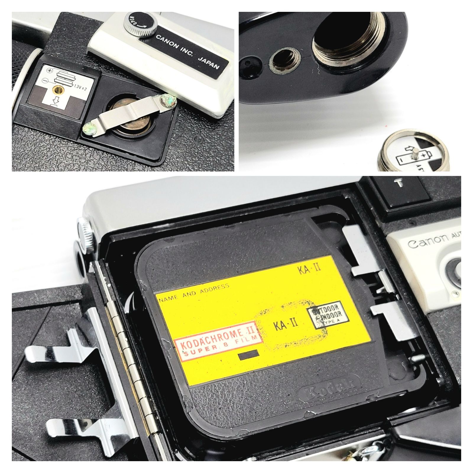 動作未確認】ジャンク Canon AUTO ZOOM 518 SV SUPER8 レトロ 8ミリ