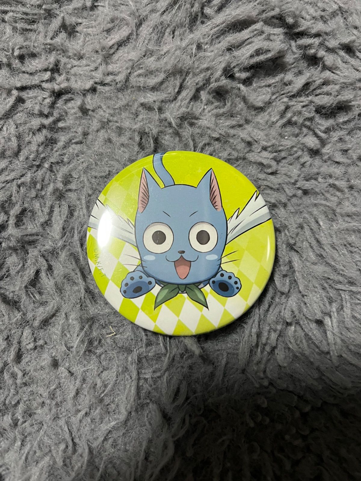 FAIRYTAIL マルイ 記念展 缶バッジ フェアリーテイル ファイナルシリーズ記念展 マルイ 缶バッジ ハッピー