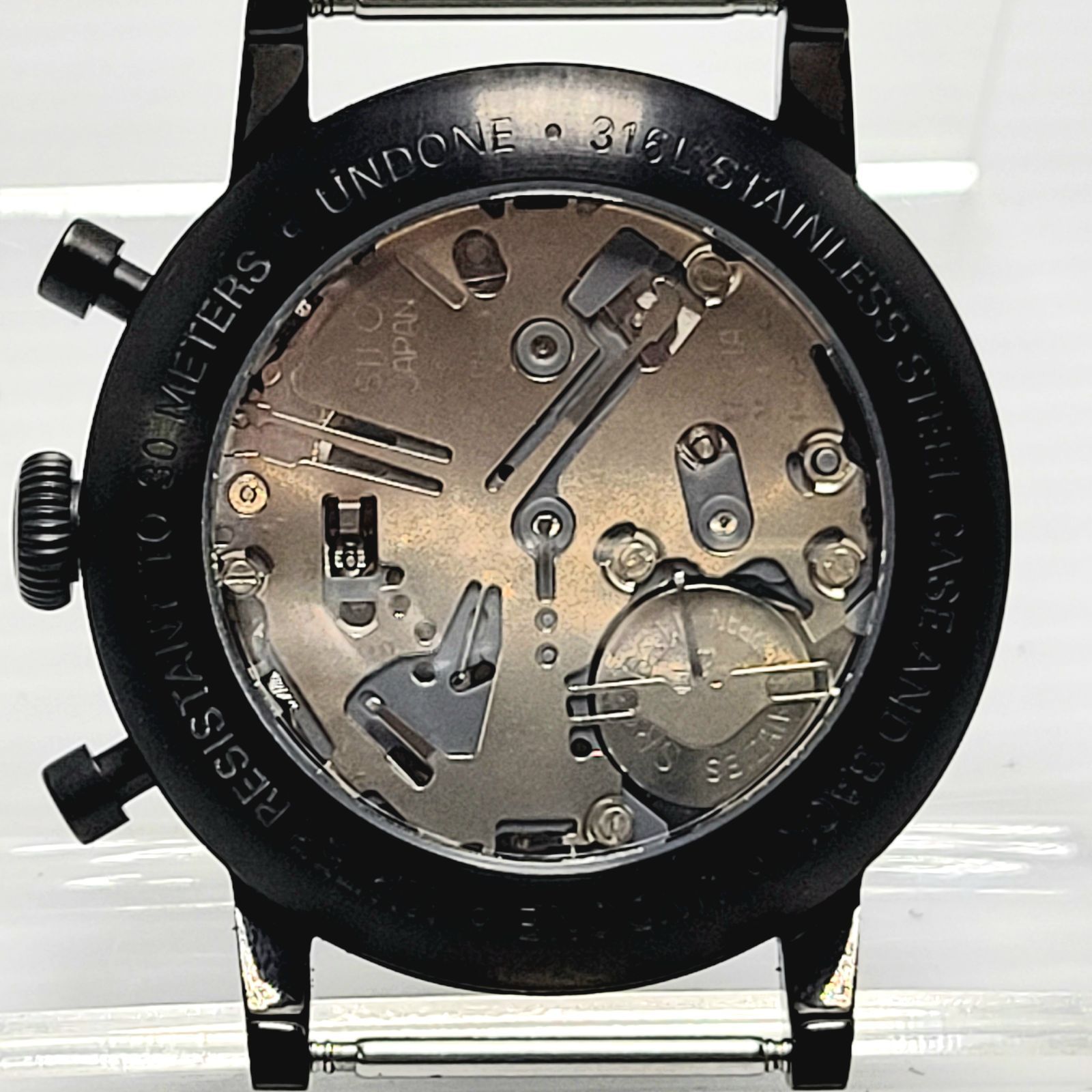 現状品】UNDONE アンダーン 腕時計 Urban 316L 電池切れ アンダーン 