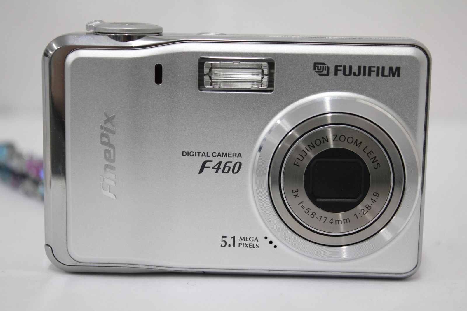 返品保証】 【元箱付き】フジフィルム Fujifilm FINEPIX F460 3x 付属