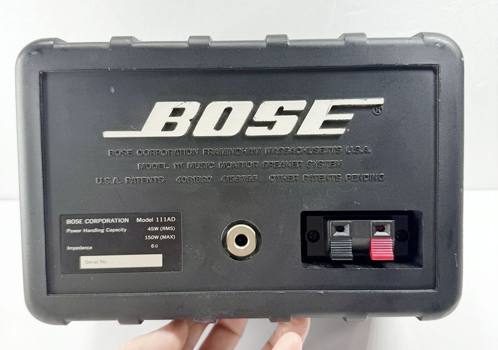 HY】【動作品】BOSE ボーズ 111AD スピーカー(1本) 1ウェイ フルレンジ