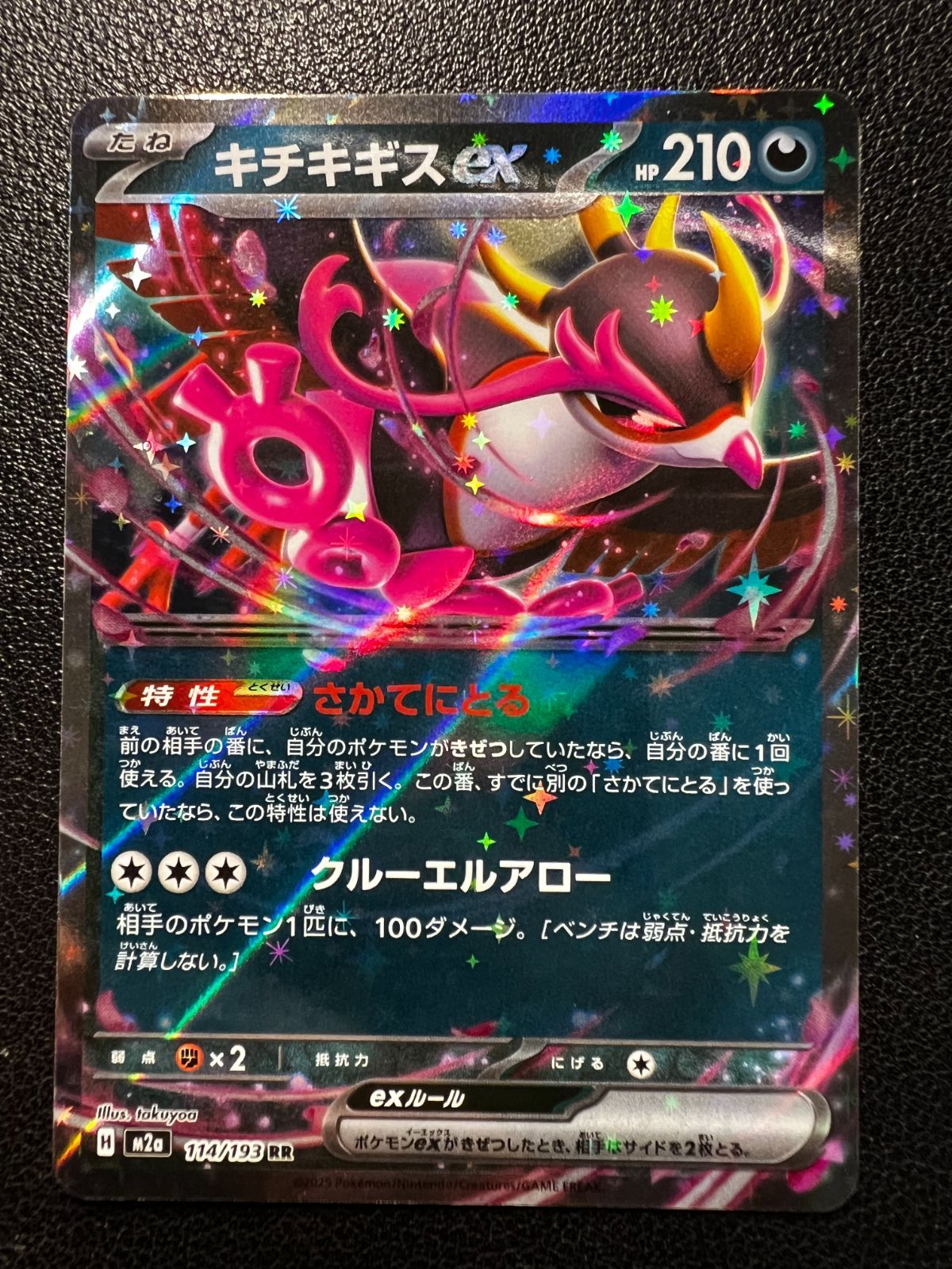 キチキギスex RR [M2a 114/193](ハイクラスパック「MEGAドリームex