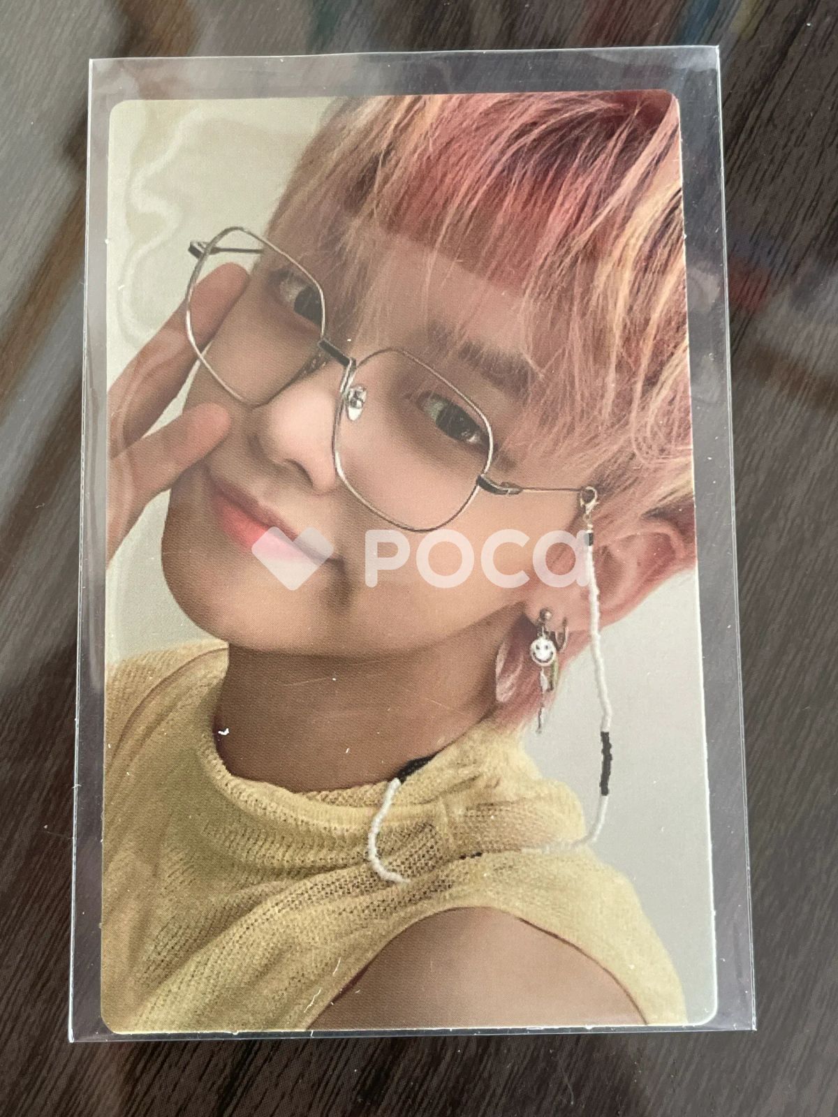 TXT BLUE HOUR Weverse ヨントン トレカ ヨンジュン TXT YEONJUN Clear Photocard PC Card Minisode 1 Blue Hour Postcard