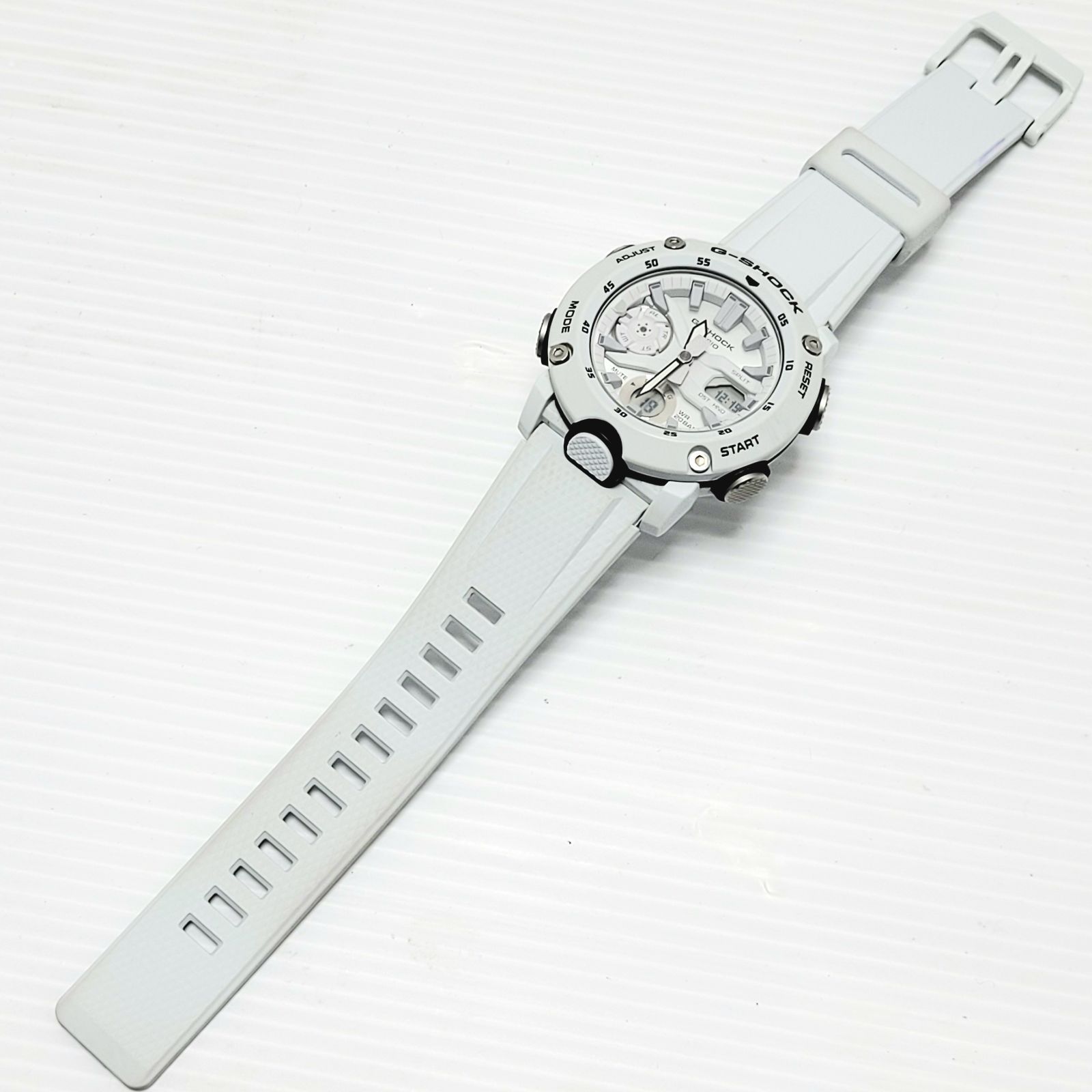 正常動作品】CASIO G-SHOCK GA-2000S-7AJF 電池交換済 - メルカリ