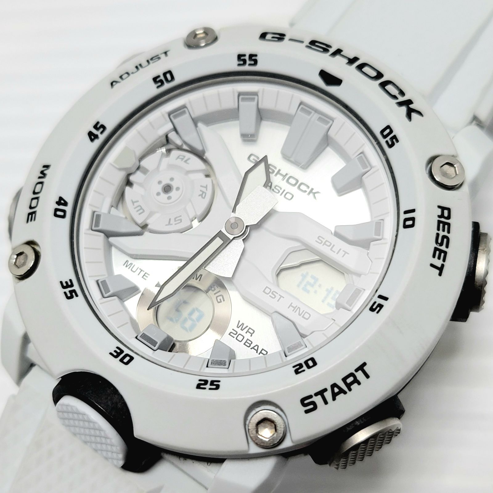 正常動作品】CASIO G-SHOCK GA-2000S-7AJF 電池交換済 - メルカリ