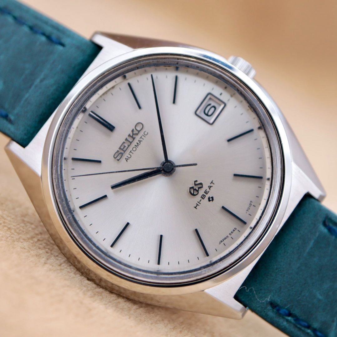 メンズ SEIKO GS Grand Seiko HI-BEAT 5645-7010 56GS セイコー