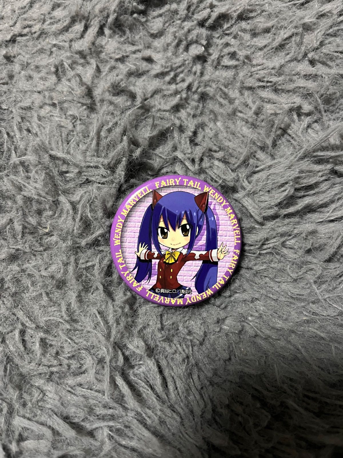 フェアリーテイル 原画展 RAVE 缶バッジ ウェンディ - メルカリ