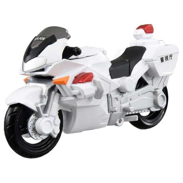 【送料無料】タカラトミー(TAKARA TOMY) トミカ ジョブレイバー 警察ユナイトビークル 白バイ ミニカー おもちゃ 3歳以上