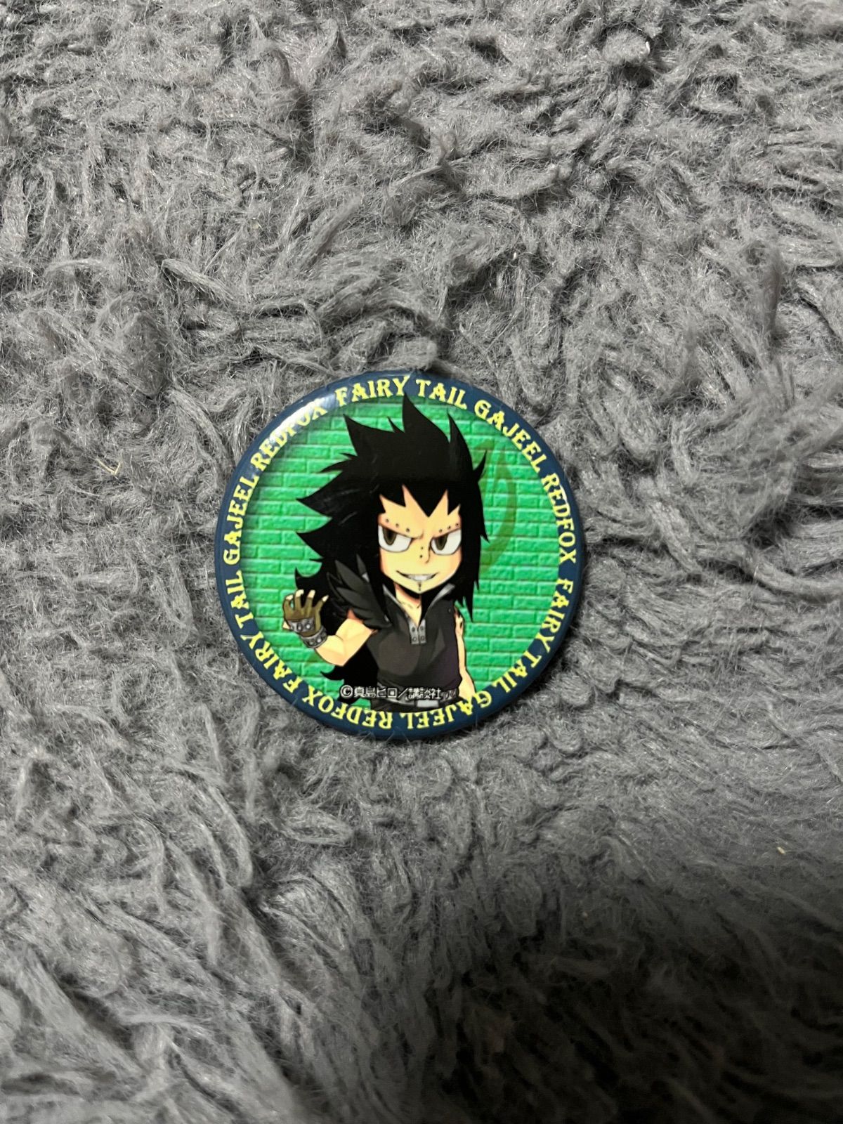フェアリーテイル 原画展 RAVE 缶バッジ ガジル - メルカリ