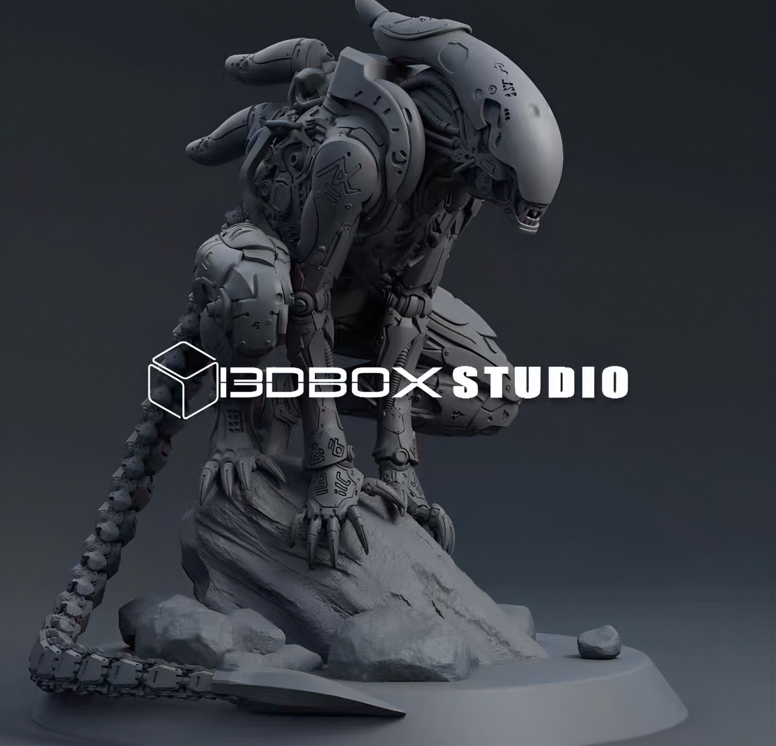 1/6 ガレージキット フィギュア 未塗装 エイリアン 22cm - メルカリ