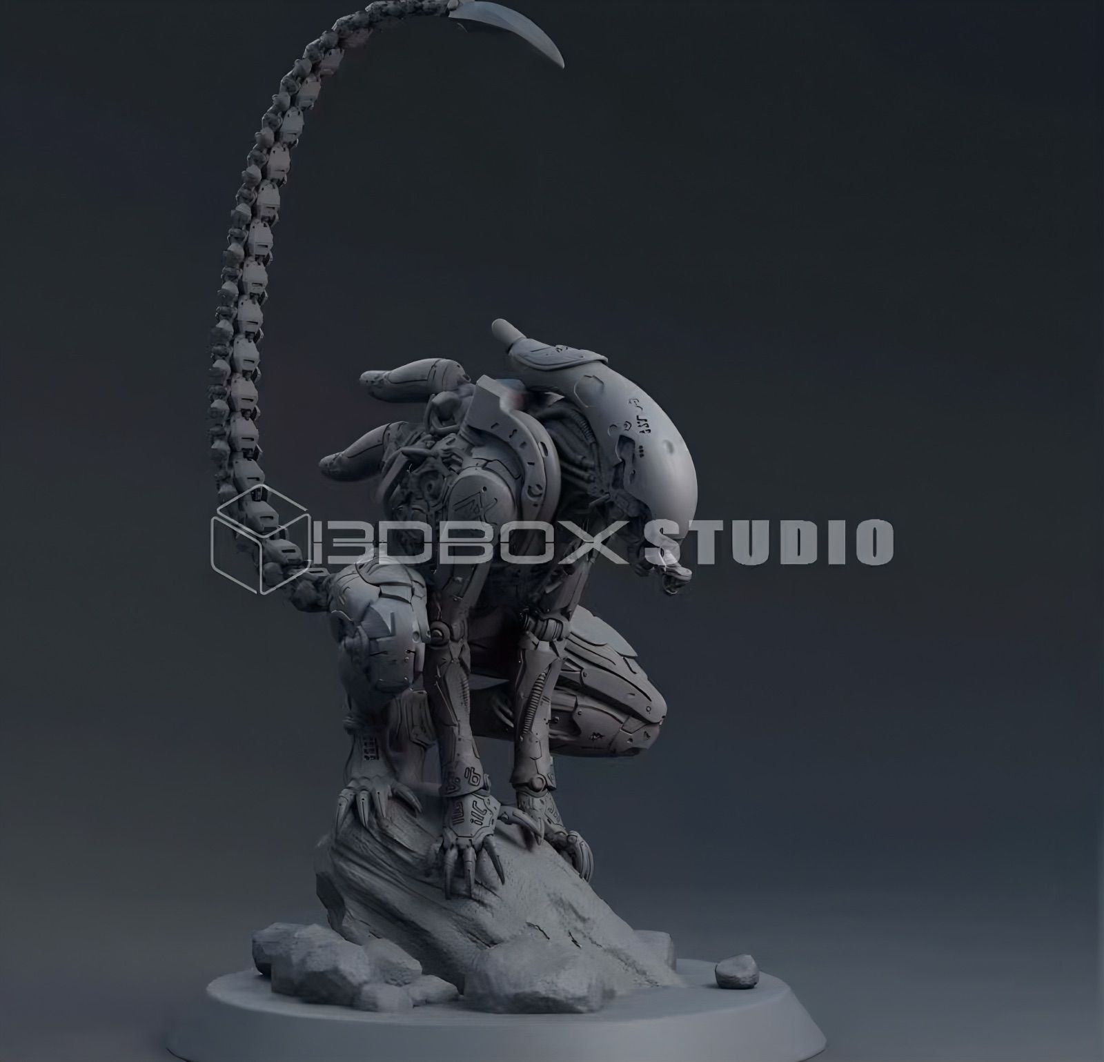 1/6 ガレージキット フィギュア 未塗装 エイリアン 22cm - メルカリ