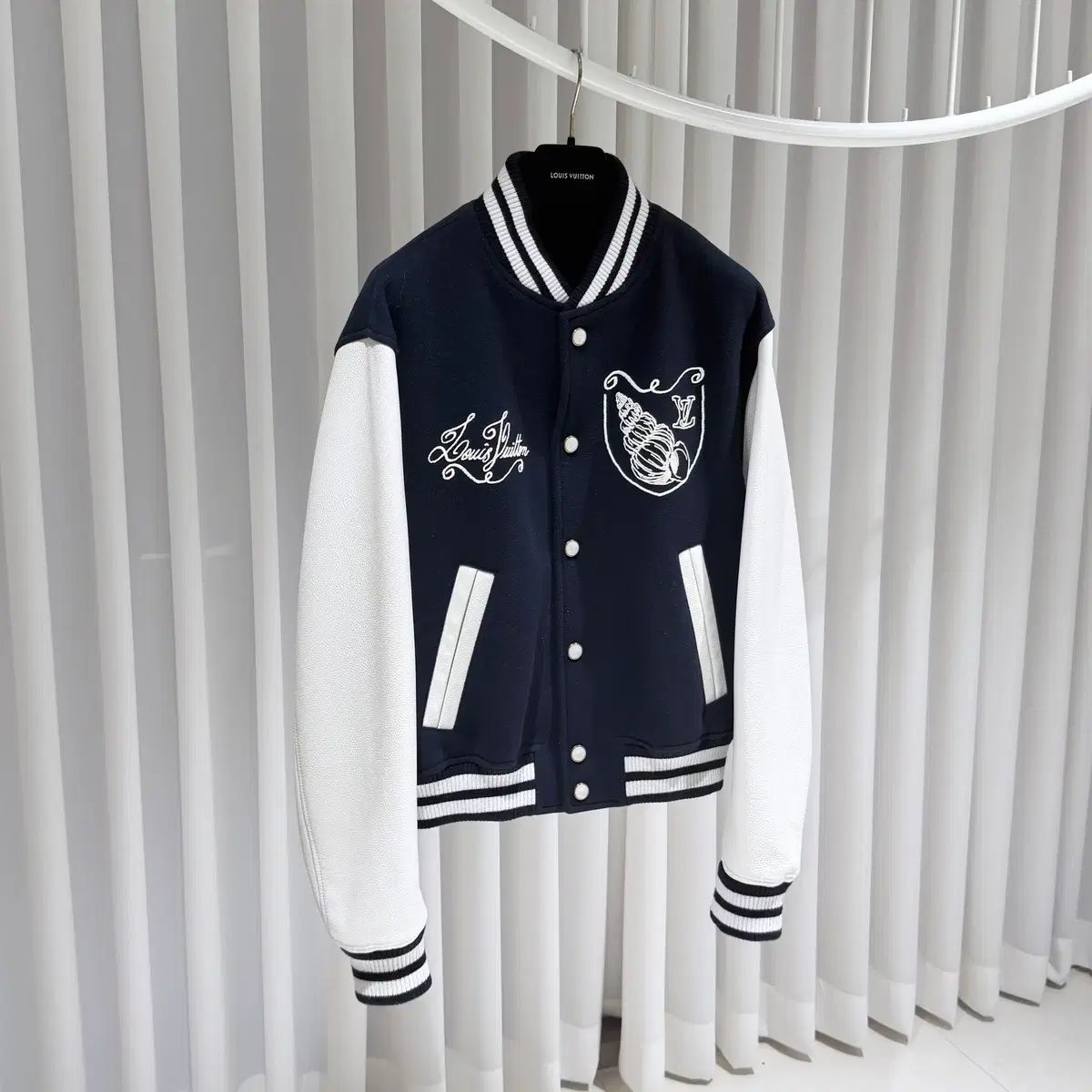 S+ / 52) / Louis Vuitton ルイヴィトン カーフスキン ネイビー ブルー