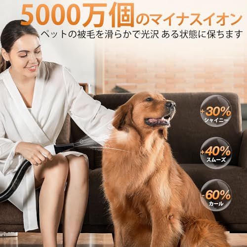 犬 ドライヤー Petaboo ペットドライヤー 【ハイパワー風力で速乾