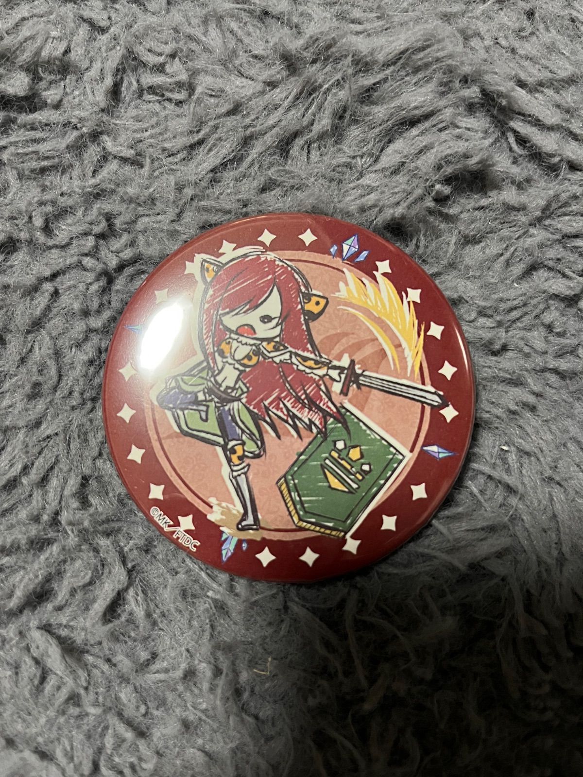 フェアリーテイル グラフアート エルザ 缶バッジ - メルカリ