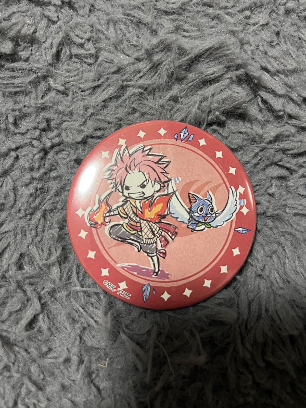 フェアリーテイル グラフアート ナツ 缶バッジ - メルカリ