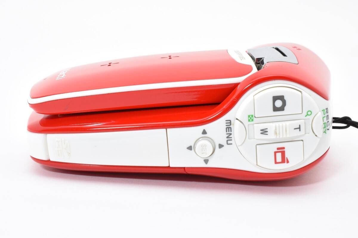 ⭐︎美品⭐︎SANYO Xacti DMX-CG9 レッド 三洋電機、CMOSセンサーを採用したXacti DMX-CG9