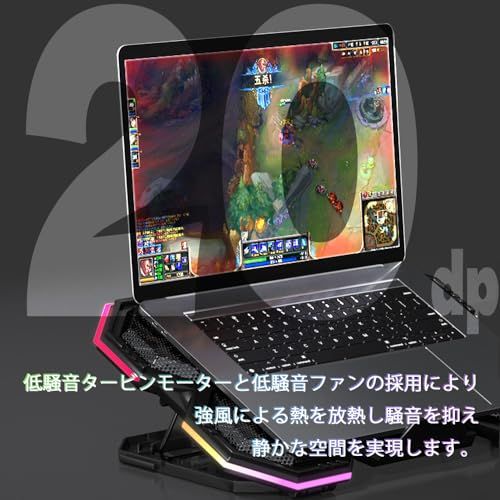 新登場・強冷 冷却ファン』Zacooraラップトップ冷却パッド|強力な