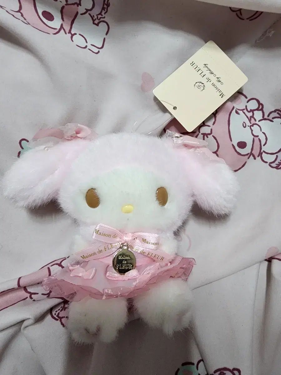 メゾンドフルール マイメロディ マスコット ぬいぐるみ - メルカリ