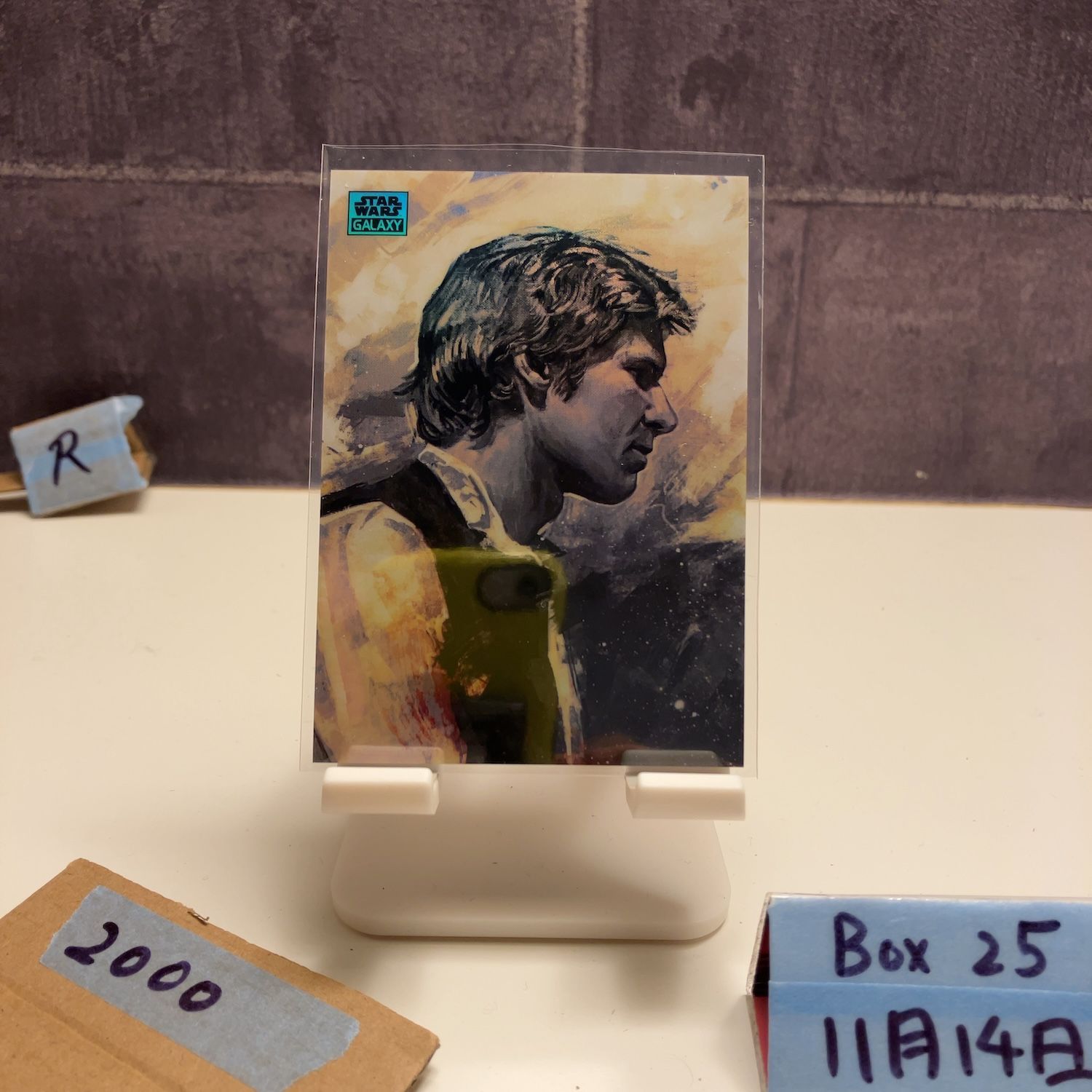 2023 Topps Star Wars Galaxy Han Solo 139/199 Refractor カード