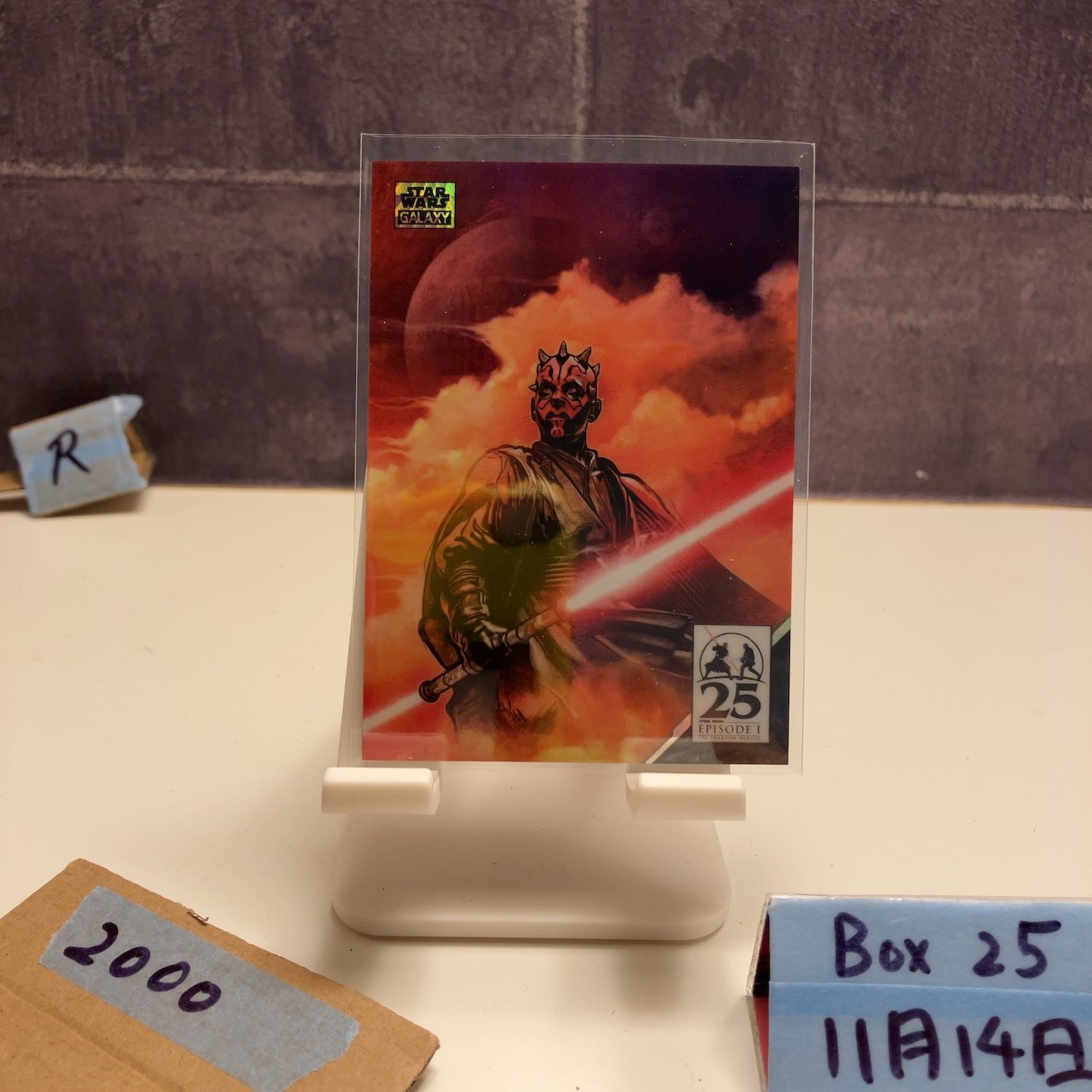 2024 Topps Star Wars Galaxy Darth Maul 02/75 Star Wars: Episode I