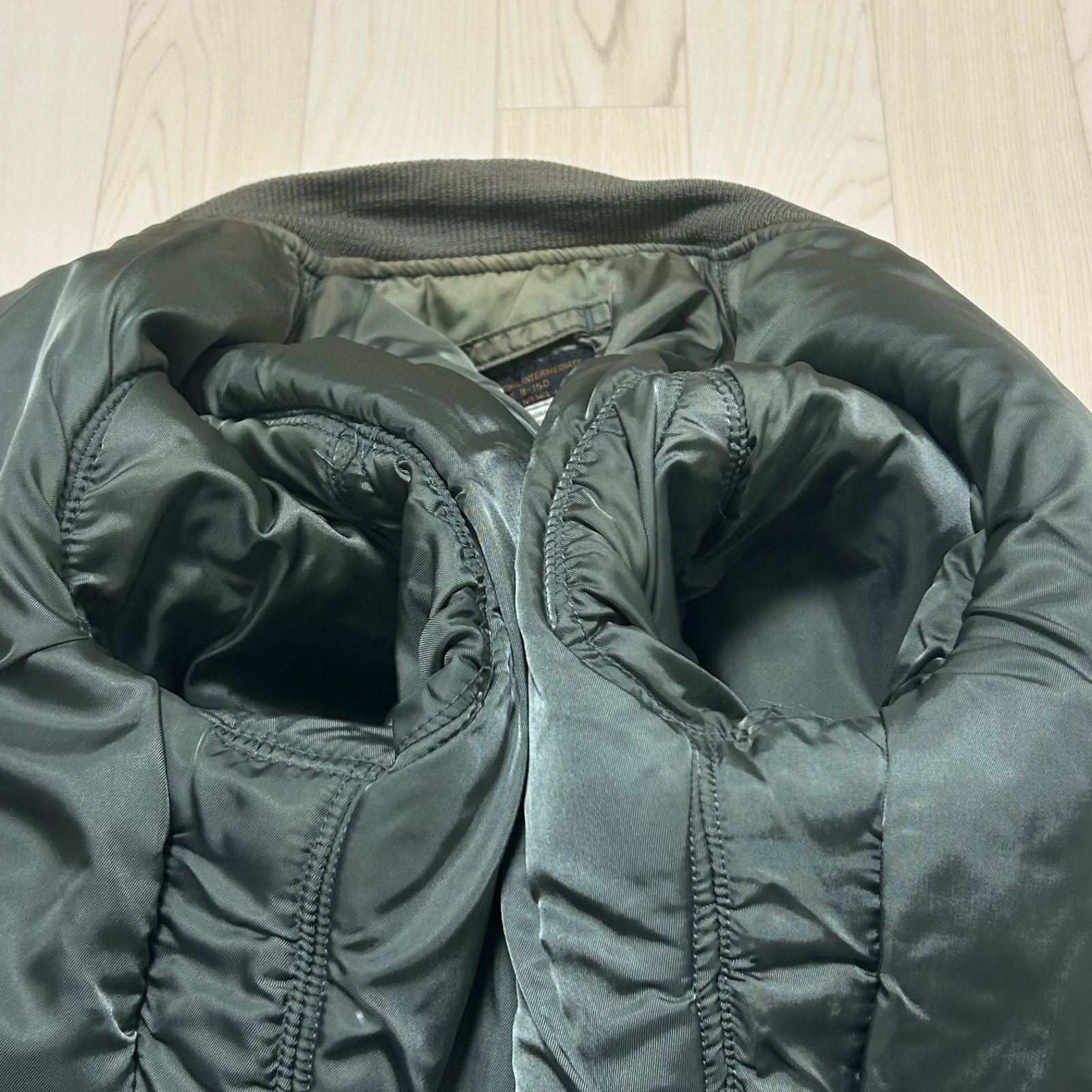 ⭐️限定SALE⭐️【USA製】ALPHA INDUSTRIES B-15D MOD ALPHA INDUSTRIES アルファインダストリーズ MA-1 B-15D MOD フライト