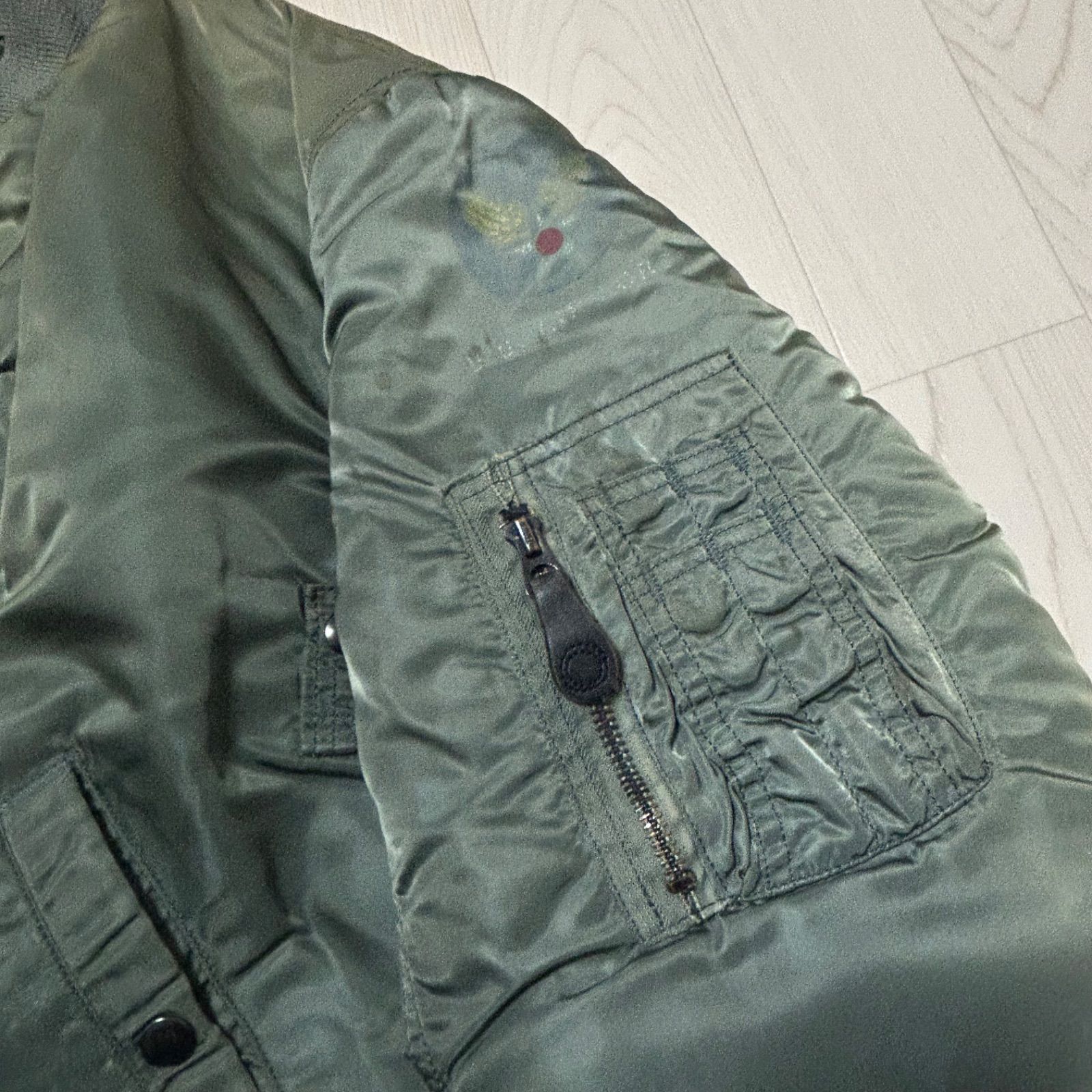 ALPHA INDUSTRIES アルファインダストリーズ MA-1 B-15D MOD フライト