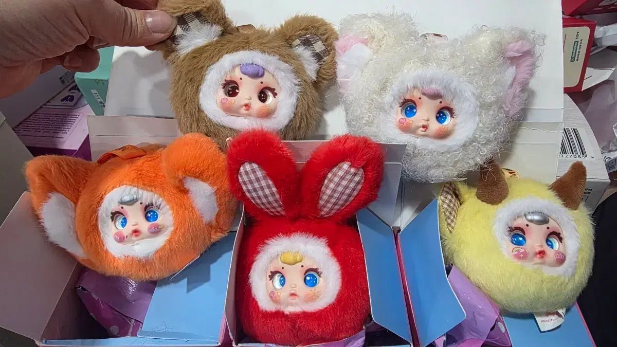 Mm 手鏡 ベイビースリー キーホルダー ぬいぐるみ - メルカリ