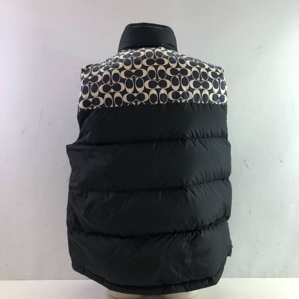 04w5949∞※【中古】COACH コーチ シグネチャー ダウン ベスト CO750