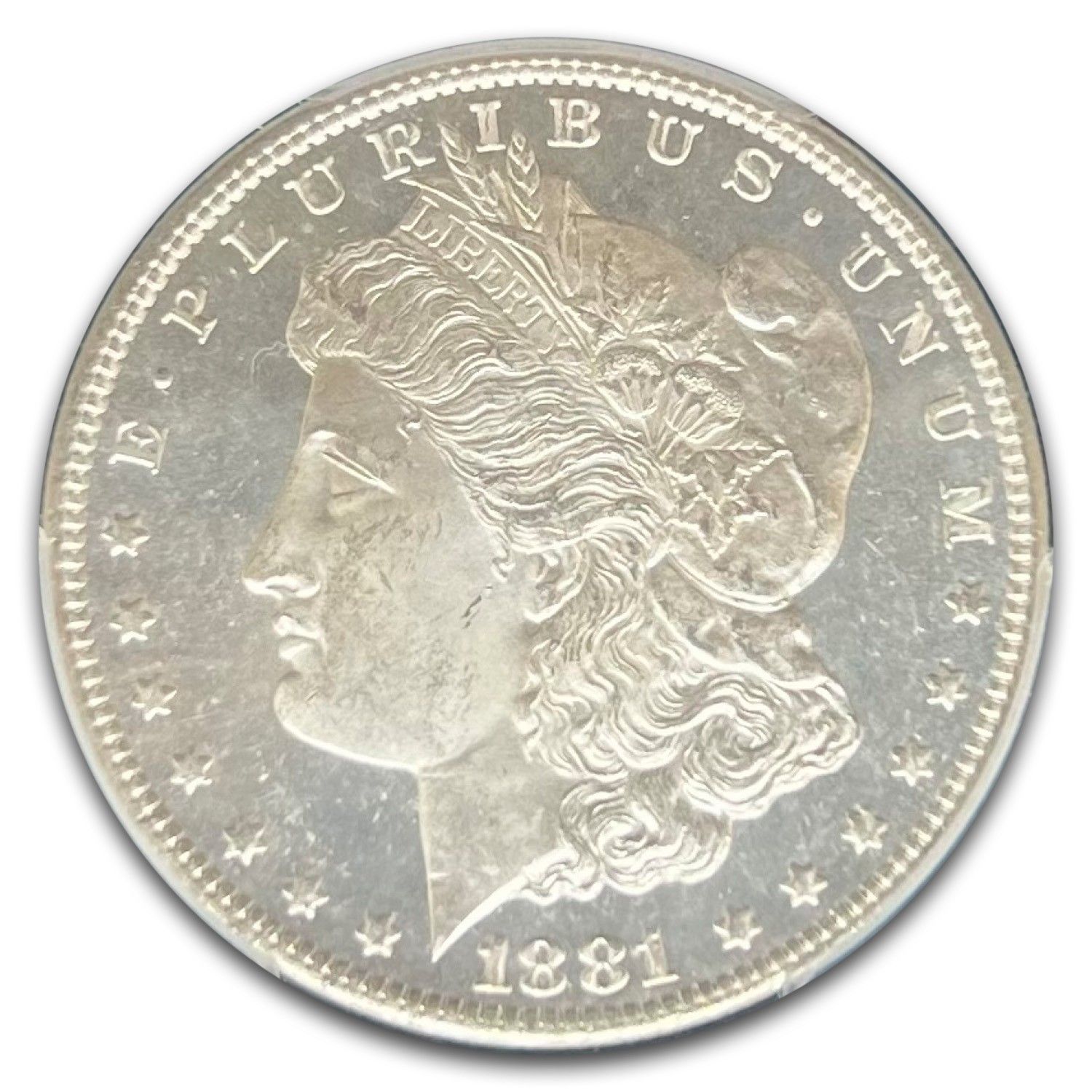 1881年 モルガン・ダラー MS-65 PCGS (PL) - メルカリ