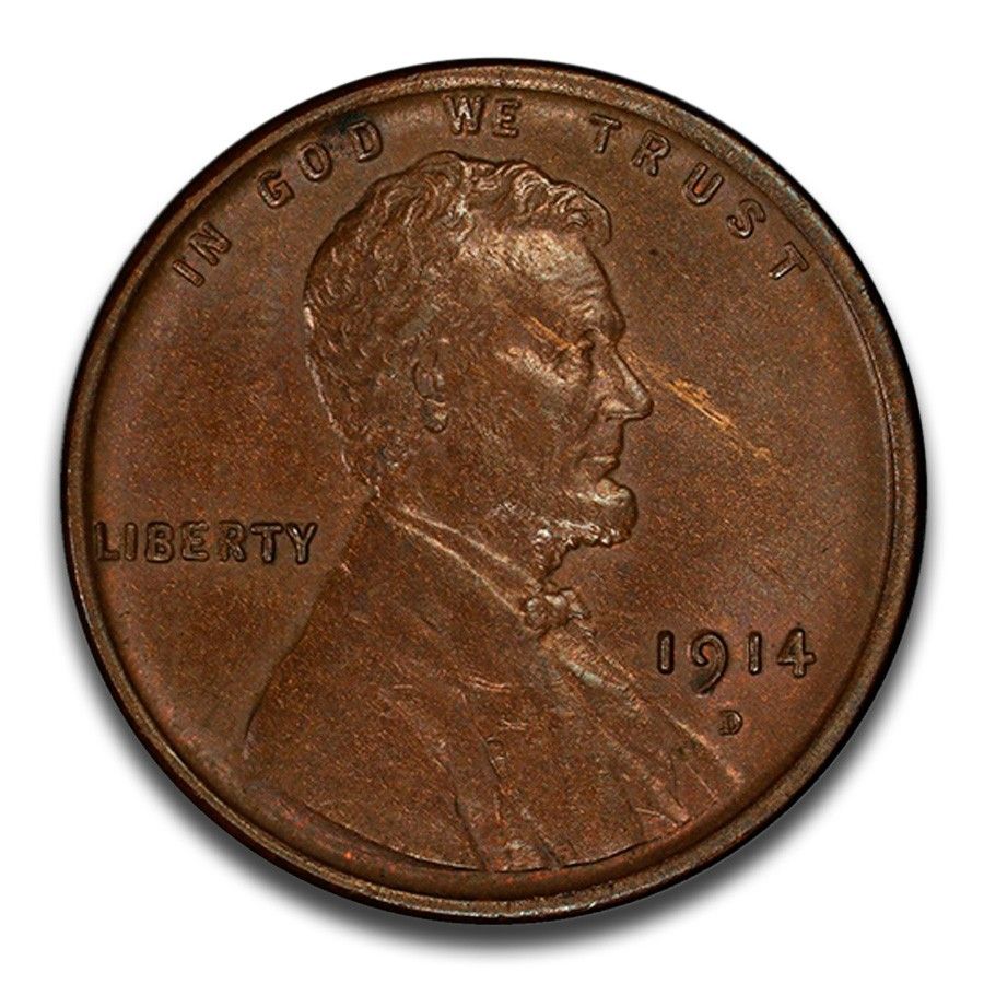 1914-D リンカーン セント AU-58 PCGS (ブラウン) - メルカリ