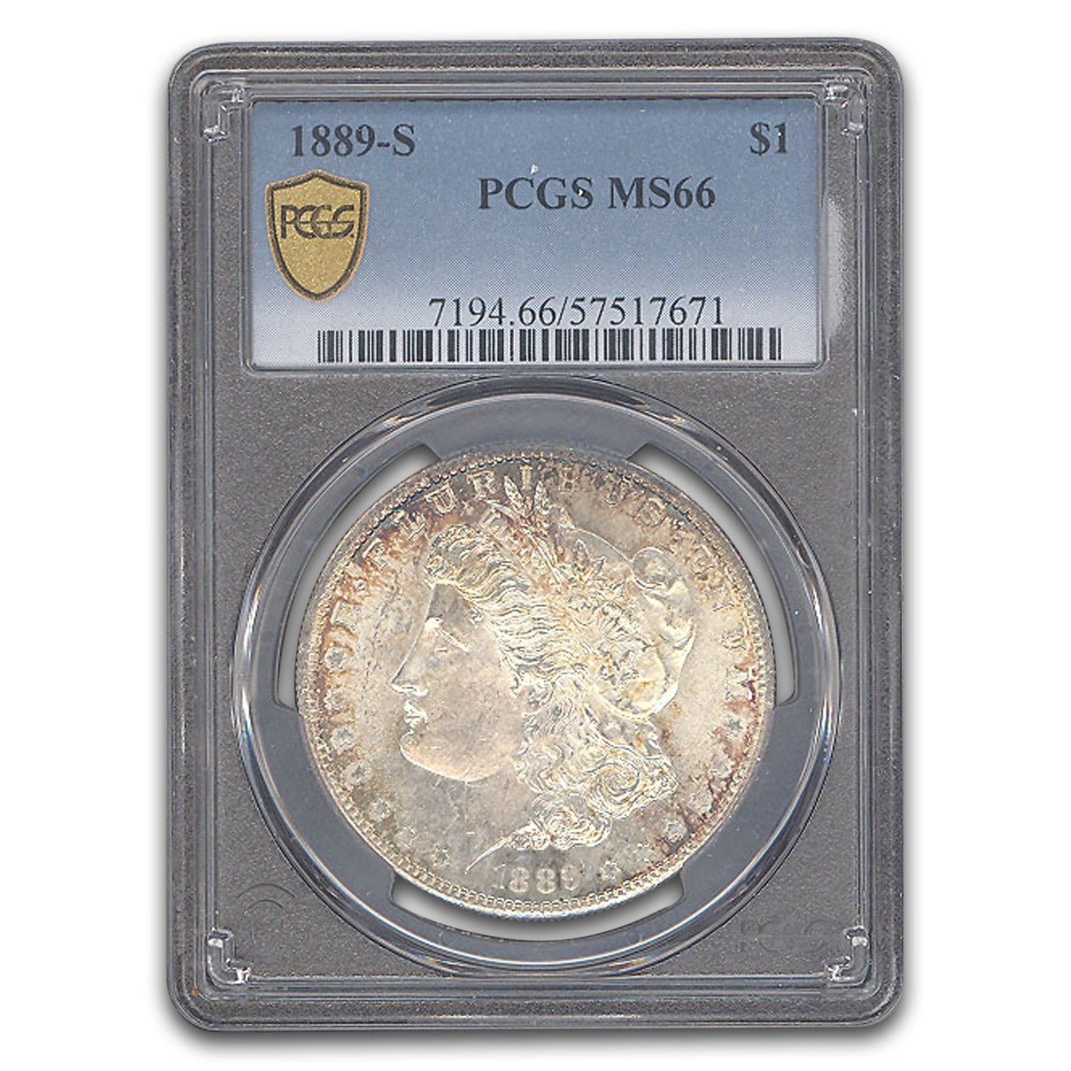 VAM4&6) アメリカ合衆国 モルガンダラー銀貨 1889 O VAM4&6